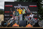 Monster Army's Nikolas Nestoroff and Erice van Leuven Take 3rd Place in Men's and Women's Specialized Dual Slalom Crankworx Mountain Bike Event in Canada