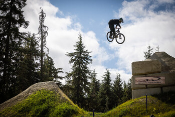 Monster Energy's Max Fredriksson Claims Third Place in Red Bull Joyride Freestyle Competition at Crankworx Whistler Mountain Bike Event in Canada