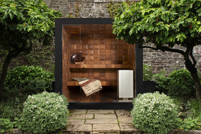 The Limited Edition PepperCube Heritage Classic (CNW Group/Wellhouse Luxury Saunas)