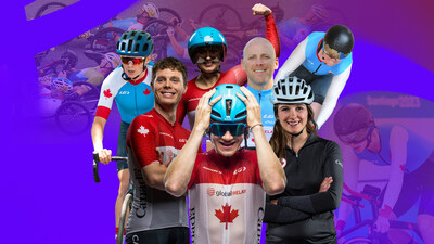 Une équipe de sept paracyclistes représentera le Canada aux Jeux paralympiques Paris 2024. PHOTO : Comité paralympique canadien (Groupe CNW/Canadian Paralympic Committee (Sponsorships))