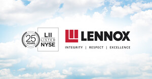 Lennox to Celebrate 25th Anniversary of IPO with Ringing of Closing Bell at the New York Stock Exchange on July 29