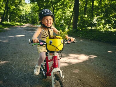 woom Bikes Launches New POP Kids Bike Basket Award winning Accessory Designed for Adventures On and Off the Bike