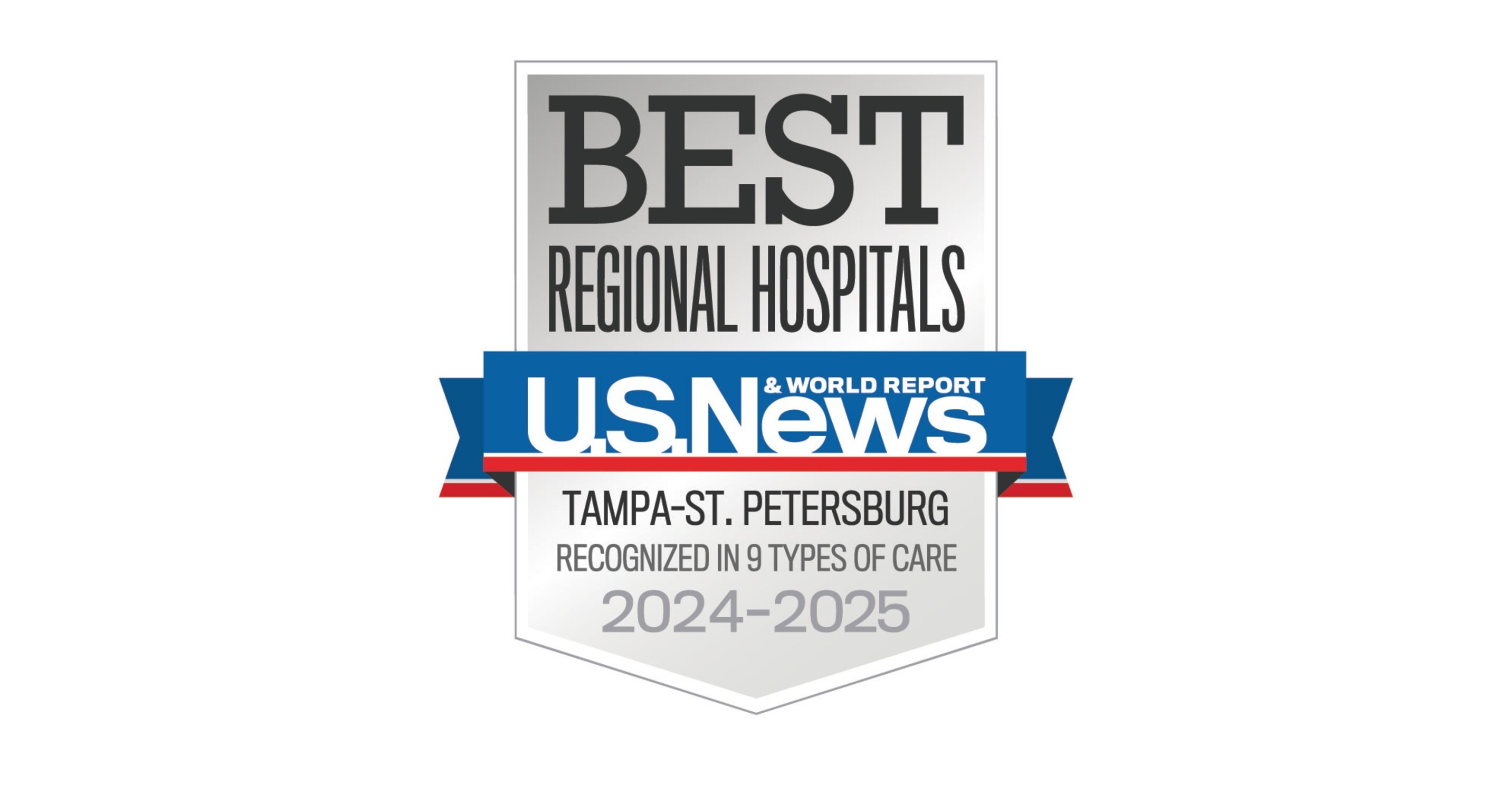 U.S. News & World Report Names AdventHealth Tampa Among Best Hospitals for 2024-2025 in Florida