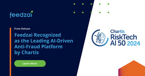 Feedzai Recognized as the Leading AI-Driven Anti-Fraud Platform by Chartis