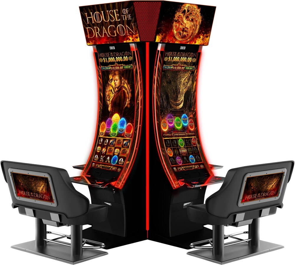 Aristocrat Gaming™ today announced the introduction of the all-new House of the Dragon slot game, anticipated to light up casino floors before the end of the calendar year. Ahead of the show's Season 2 finale, the game will be on the eye-catching King Max™ cabinet, offering fans of the show a new way to experience the action and excitement of the HBO Original drama series.