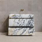 Zicana Boutique - Vittoria Vanity Sink - Macchia Vecchia Marble