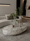 Zicana Boutique -Romolo Cofee & Side Tables - Arabescato Marble