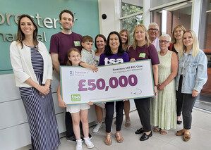 Foresters Financial celebrates 150 years by donating to a member-selected charity: Tuberous Sclerosis Association (TSA) receives UK £50,000 donation