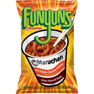 ブンブン丸 Funyuns and Maruchan Spice Up Snack Time with Limited-Edition