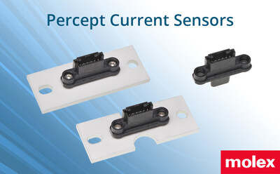 Molex’s Percept Current Sensors benefit from Infineon’s coreless sensor and Molex's proprietary electronics packaging to reduce sensor size and weight while simplifying system integration.