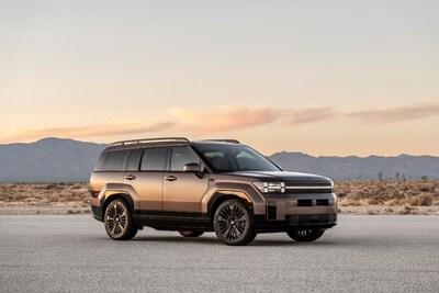 The 2024 Hyundai Santa Fe Calligraphy is photographed in Irvine, CA., on July 5, 2023.