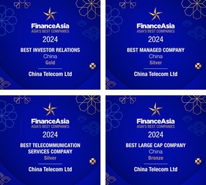 China Telecom Honoured with Four Awards by FinanceAsia