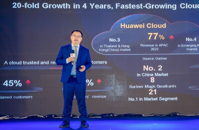 Zeng Xingyun, President of Huawei Cloud APAC