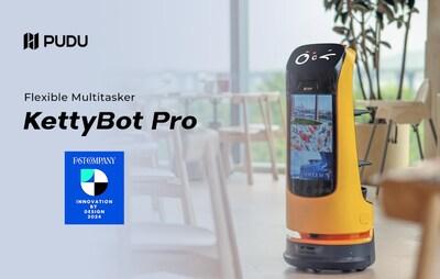KettyBot Pro has been named a Finalist in Fast Company Innovation By Design Awards 2024 in the Hospitality category.