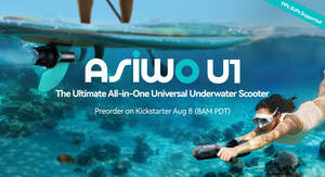 ASIWO Unveils Ultimate U1 Universal Underwater Scooter on Kickstarter