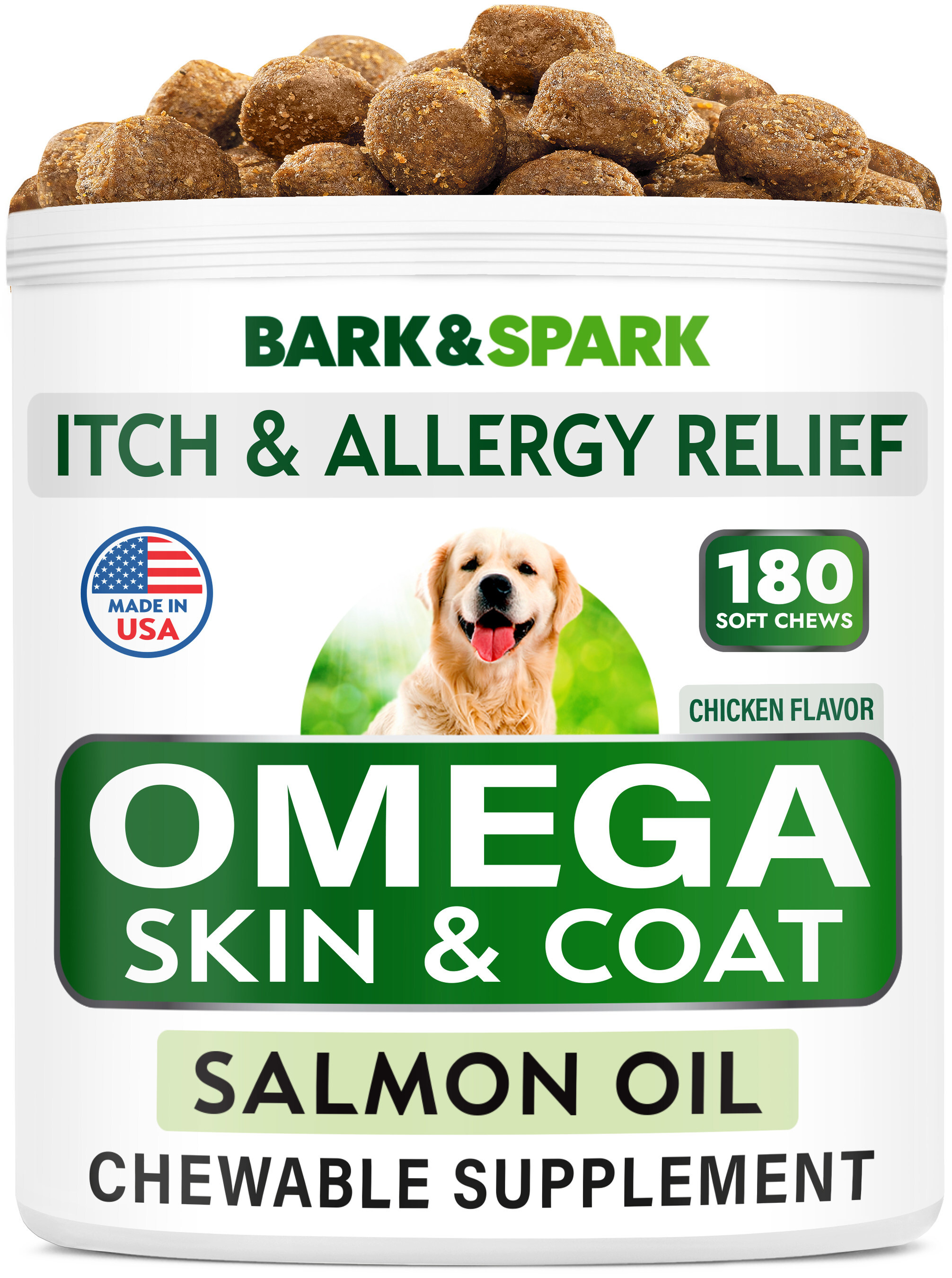 Bark&Spark Announces the Exciting New Formula of Their Omega Chews for Dogs