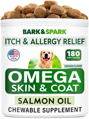 Bark&amp;Spark Announces the Exciting New Formula of Their Omega Chews for Dogs