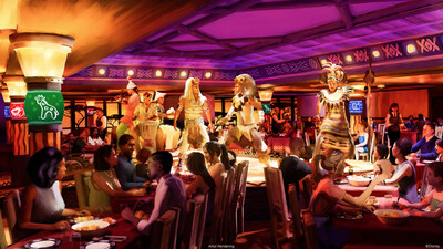 The iconic songs and legendary moments of “The Lion King” will come to life at Pride Lands: Feast of The Lion King, a first-of-its-kind dining experience celebrating the renowned music of the Walt Disney Animation Studios film that continues to transcend generations. (Disney)