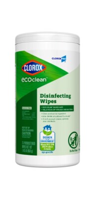 CloroxPro Introduces New, Plant-Based Clorox EcoClean Disinfecting Wipes