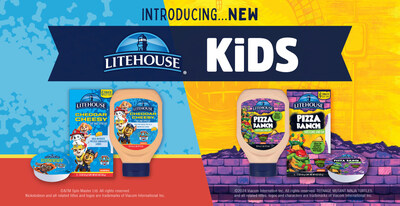 Produced in partnership with Paramount Consumer Products and FoodStory Brands, Litehouse Kids will introduce two exciting themes for dips, leveraging their popular franchises including SpinMaster’s PAW Patrol and Teenage Mutant Ninja Turtles: Mutant Mayhem.