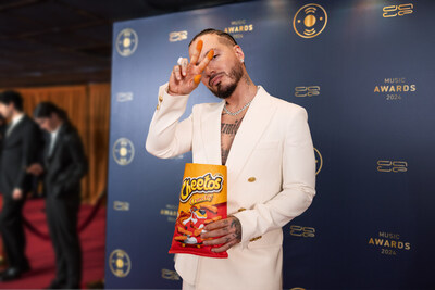 J Balvin and Cheetos on the Red Carpet