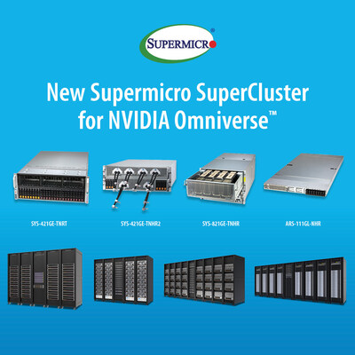 Supermicro SuperCluster for NVIDIA Omniverse