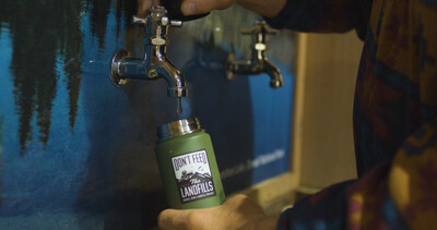 Water refill stations have helped significantly reduce single-use plastic waste. Since the Don’t Feed the Landfills Initiative launched in 2015, the amount of single-use plastic kept out of landfills more than doubled at the three pilot parks—Denali, Grand Teton, and Yosemite. (PRNewsfoto/Subaru of America, Inc.)