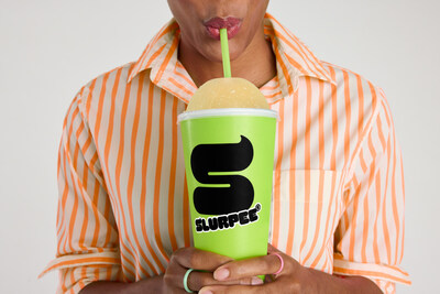 Customers at five select stores across the country can grab Pumpkin Spice Slurpee drinks while supplies last