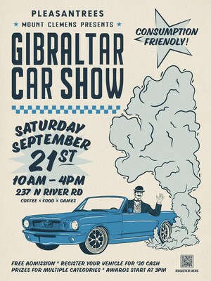 Gibraltar Car Show Presented by Pleasantrees