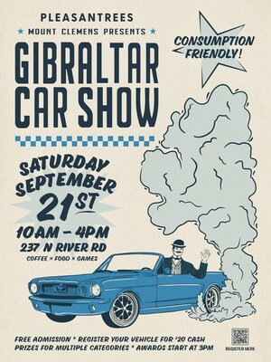 Pleasantrees Mount Clemens Presents The 1st Annual Gibraltar Car Show