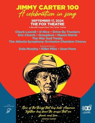 Jimmy Carter 100: A Celebration in Song Poster