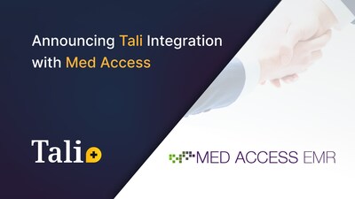 Tali is the official integrated AI Scribe for Med Access (CNW Group/Tali AI)