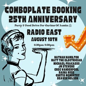 ComboPlate Booking Celebrates 25 Years of Music, Community, and Service