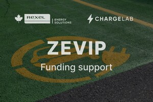 Rexel Energy Solutions and ChargeLab help Canadian businesses save 50% on EV charger installations through ZEVIP