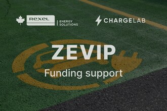 Rexel Energy Solutions and ChargeLab have partnered to support businesses in Canada seeking ZEVIP funding.
