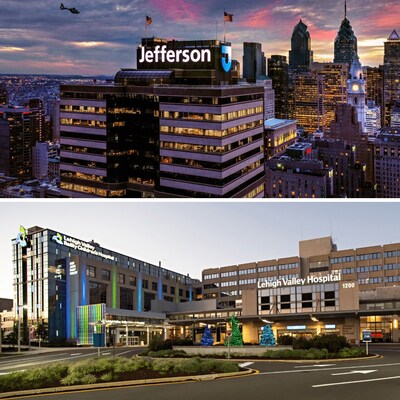 Jefferson and Lehigh Valley Health Network campuses