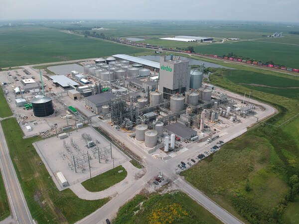 The Verbio Biorefinery in Nevada, IA, is the first of its kind in North America integrating bioethanol and RNG production.