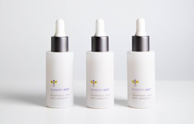 Gundry MD Polyphenol Dark Spot Diminisher is an advanced serum designed to help tackle stubborn discoloration effectively. This topical serum targets age spots, sun spots, and liver spots with its polyphenol-rich ingredients, creating a barrier against environmental factors and restoring youthful vitality to the skin. With consistent use, this cutting-edge formula gradually reveals a healthier and more vibrant complexion.