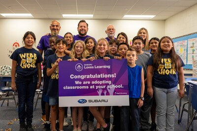 Subaru of America y sus distribuidores proporcionarán financiamiento a profesores de todo el país para que adquieran el material escolar y los recursos necesarios para ayudar a sus estudiantes a tener éxito.