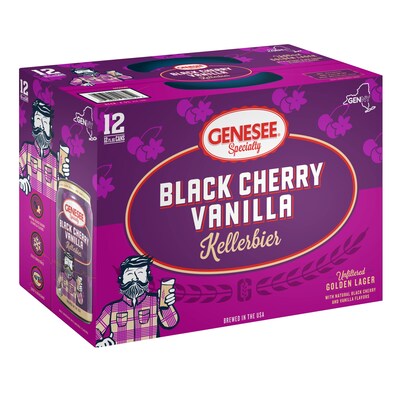 Genesee introduces Black Cherry Vanilla Kellerbier.
