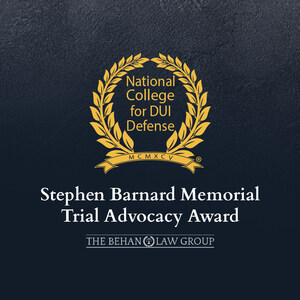Tucson Criminal Defense Attorney Michelle Behan Wins NCDD Stephen Barnard Memorial Trial Advocacy Award