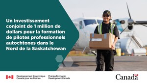 Les gouvernements fédéral et provincial investissent dans la formation de pilotes professionnels pour les étudiants autochtones du Nord de la Saskatchewan