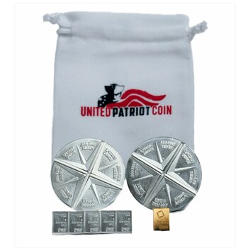 Components of the Gold & Silver Patriot Pack