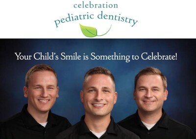 Dr. Jonathan Gooch, Dr. Michael Gooch and Dr. Andrew Gooch at Celebration Pediatric Dentistry