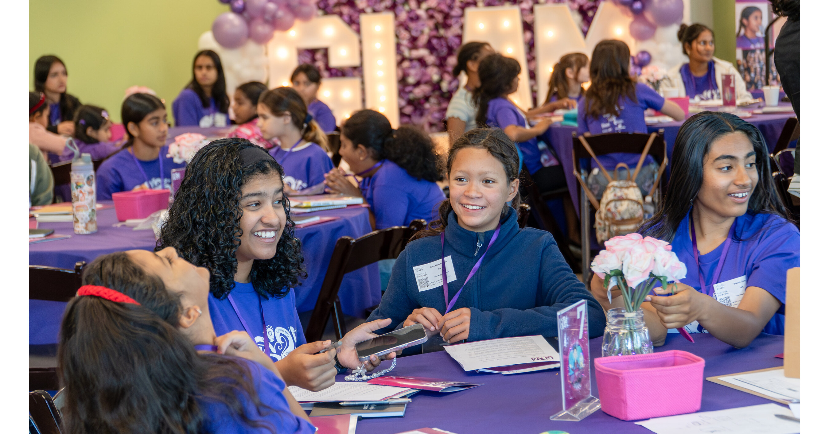 GLAM Empowers 60 Girls in Partnership With Cisco to Help Bridge the Gender Gap in Tech