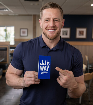 Former NFL star and lifelong Culver's fan JJ Watt has partnered with the Wisconsin-based chain for the JJ's Way meal.