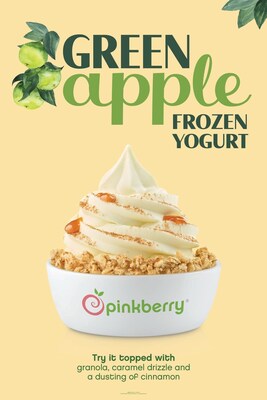 Pinkberry's New Green Apple Frozen Yogurt Available Now!