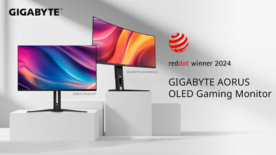 GIGABYTE OLED Gaming Monitors Win Red Dot Design Award and Receive Media Acclaim