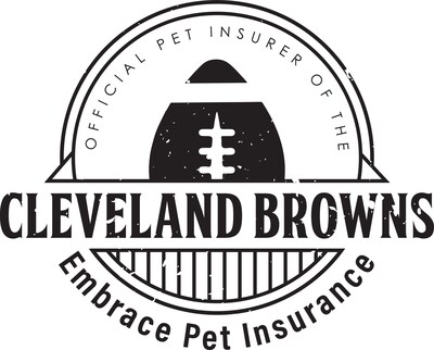 Embrace Pet Insurance is the offfical pet insurer of the Cleveland Browns.
