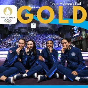 The Peter Westbrook Foundation Celebrates U.S. Women's Foil Team's Historic Gold Medal Victory